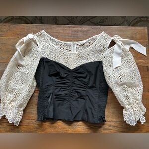 Corset style top